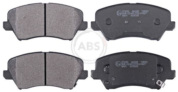 A.B.S. 37930 Brake pad set 58101-3XA20