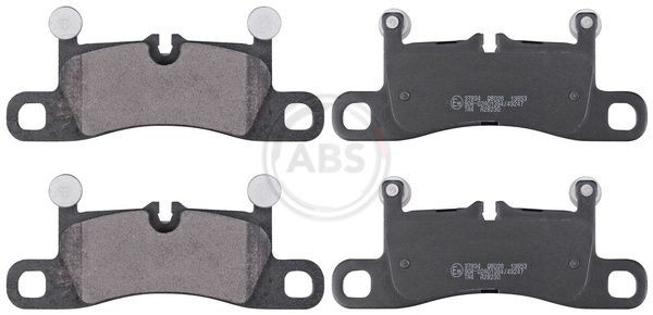 A.B.S. prepared for wear indicator Height 1: 79,8mm, Width 1: 187,6mm, Thickness 1: 15,9mm Brake pads 37934 buy