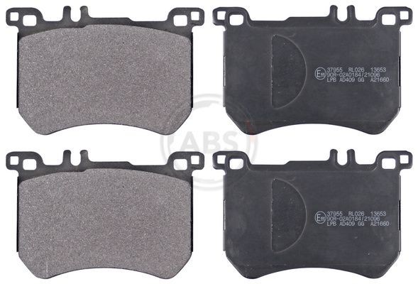 A.B.S. 37955 Brake pad set prepared for wear indicator