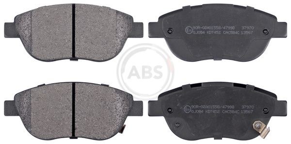 A.B.S. 37970 Brake pad set with acoustic wear warning