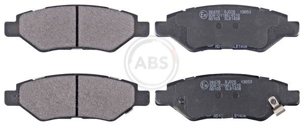 Great value for money - A.B.S. Brake pad set 38428