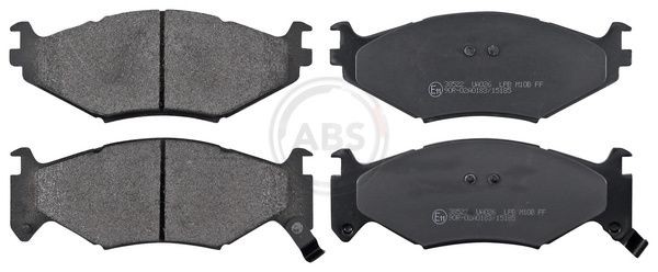 A.B.S. 38522 Brake pad set with acoustic wear warning