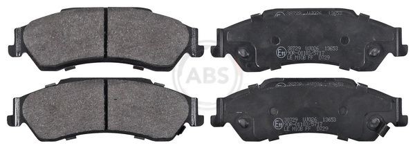 Great value for money - A.B.S. Brake pad set 38729