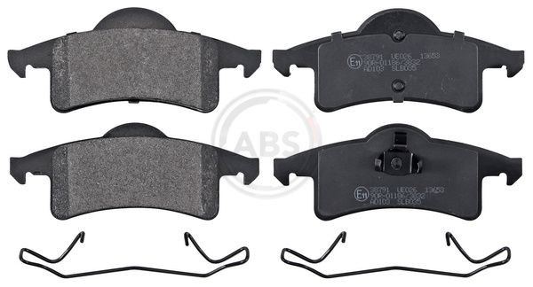 A.B.S. 38791 Brake pad set without integrated wear sensor
