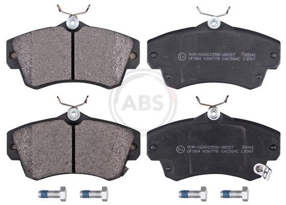 A.B.S. 38841 Brake pad set with acoustic wear warning