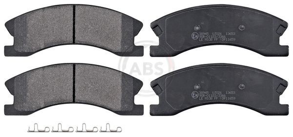 A.B.S. 38945 Brake pad set JEEP experience and price