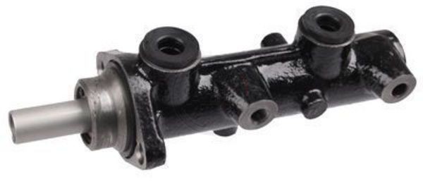 A.B.S. 41806 Brake master cylinder Number of connectors: 2, Cast Iron, 2x M10x1.0