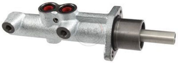 A.B.S. 61170X Brake master cylinder Number of connectors: 2, Cast Iron, 2x M10x1.0