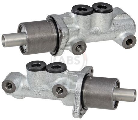 A.B.S. 61911X Brake master cylinder Number of connectors: 4, Cast Iron, 4x M10x1.0