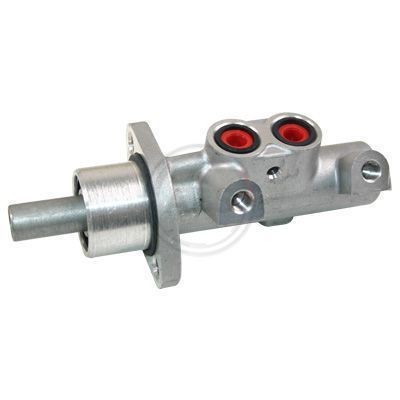 75314 A.B.S. Brake master cylinder NISSAN Number of connectors: 2, Aluminium, 2x M10x1.0