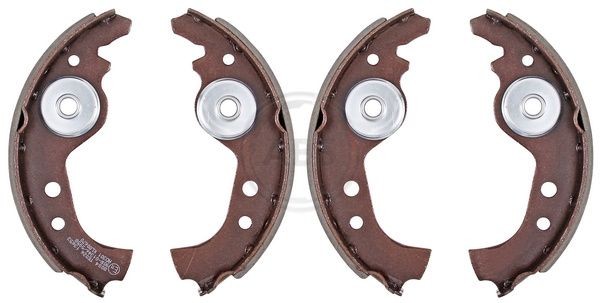 A.B.S. Brake shoes rear and front Fiat Uno 146 new 8004