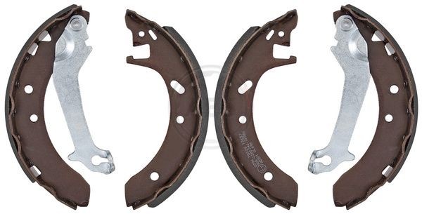 Original A.B.S. Drum brake shoe support pads 8896 for FORD MONDEO