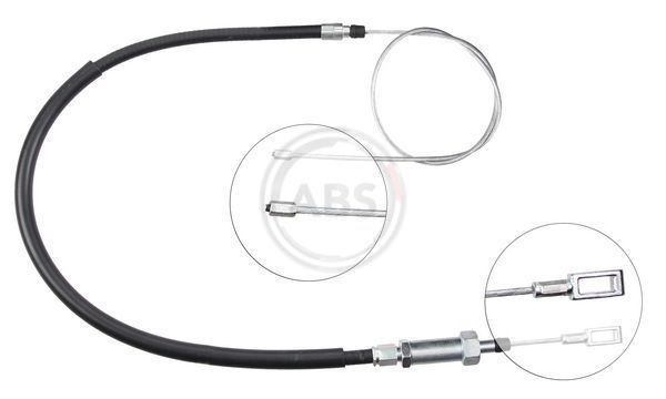 A.B.S. K10002 Brake cable Peugeot Boxer 244 Van 2.0 BiFuel 110 hp Petrol/Liquified Petroleum Gas (LPG) 2003 price