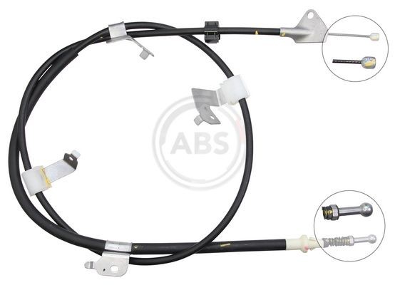 Toyota Hand brake cable A.B.S. K12069 at a good price