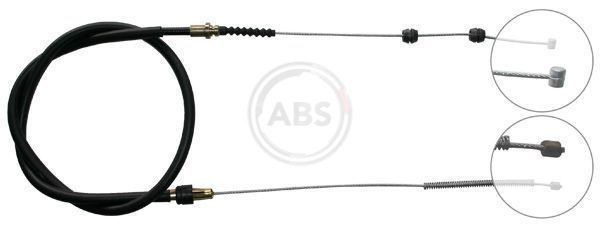 Opel SENATOR Brake cable 7717647 A.B.S. K12088 online buy