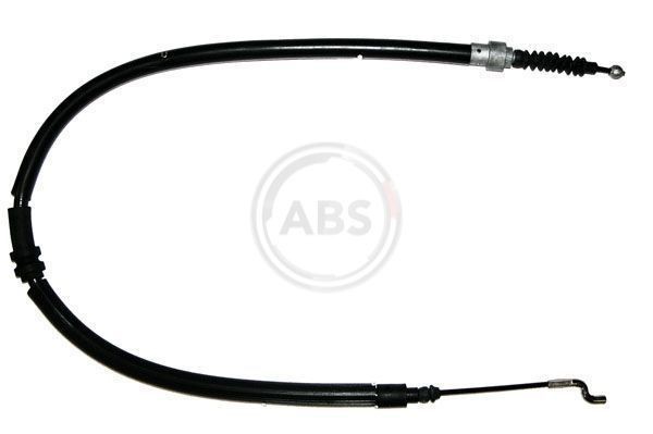 A.B.S. K12696 Hand brake cable 949mm, Disc Brake, for left-hand/right-hand drive vehicles