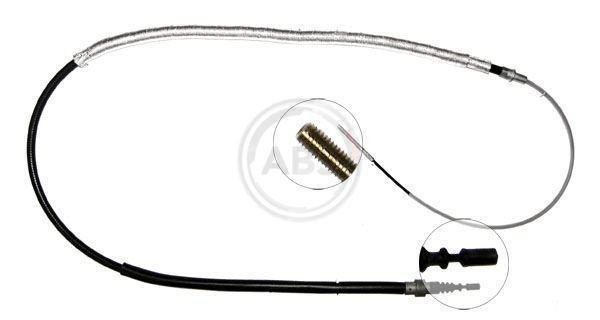 A.B.S. 1718mm, Disc Brake, for left-hand/right-hand drive vehicles Cable, parking brake K12816 buy