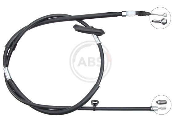 A.B.S. K14011 Hand brake cable 1806mm, Disc Brake, for left-hand/right-hand drive vehicles
