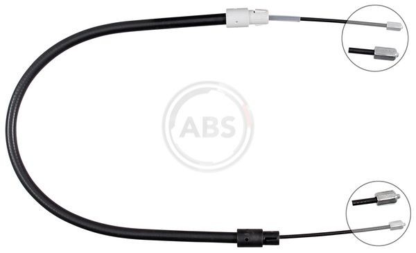 A.B.S. K14698 Hand brake cable 732mm, for left-hand/right-hand drive vehicles