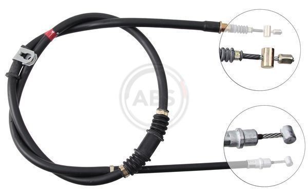 A.B.S. K14798 MITSUBISHI Emergency brake cable in original quality