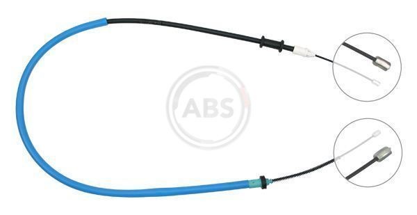 A.B.S. K15628 Hand brake cable 1421mm, Drum Brake