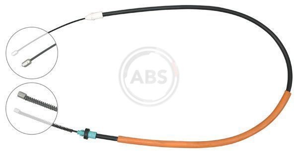 A.B.S. K16657 Hand brake cable 7700410792