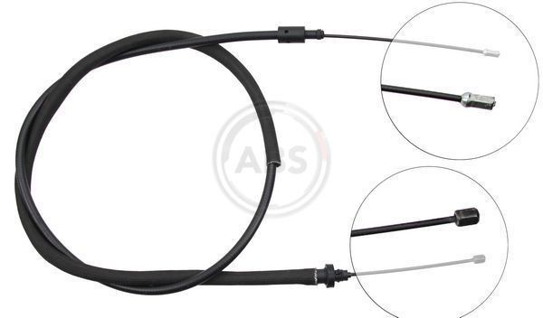 A.B.S. K16778 Hand brake cable 1818mm, Drum Brake, for left-hand/right-hand drive vehicles