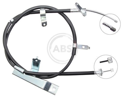 A.B.S. K17107 Hand brake cable 522510