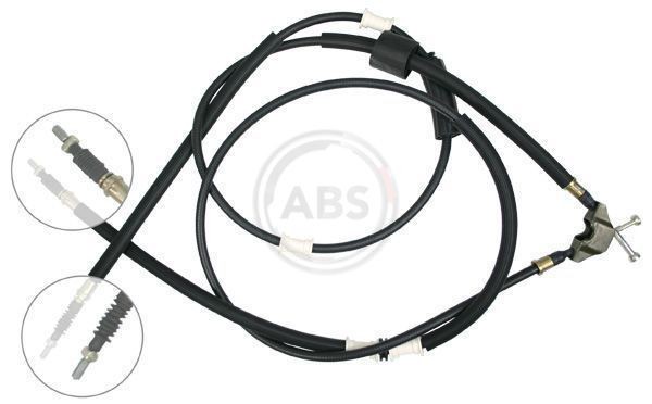 Opel MERIVA Hand brake cable A.B.S. K17135 cheap