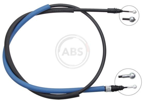 A.B.S. K17267 Cable, parking brake 1598mm, Disc Brake, for left-hand/right-hand drive vehicles
