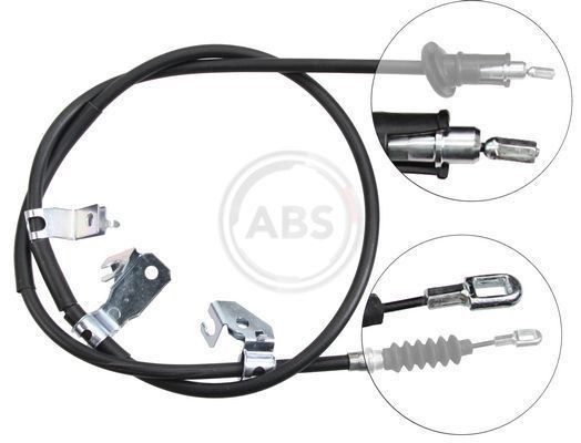 A.B.S. K17337 MITSUBISHI Hand brake cable