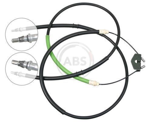 A.B.S. K17402 Hand brake cable 1 201 199