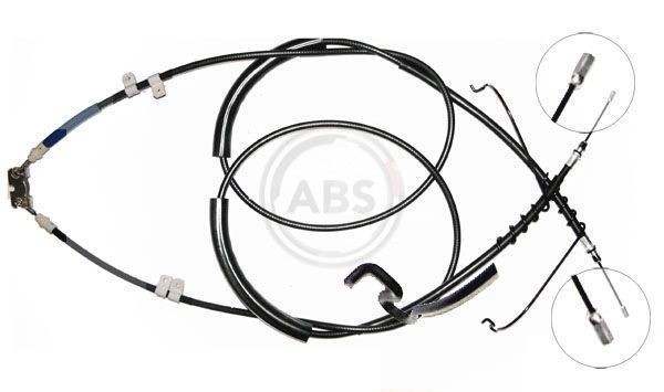 A.B.S. K17725 Hand brake cable 1998mm, Disc Brake