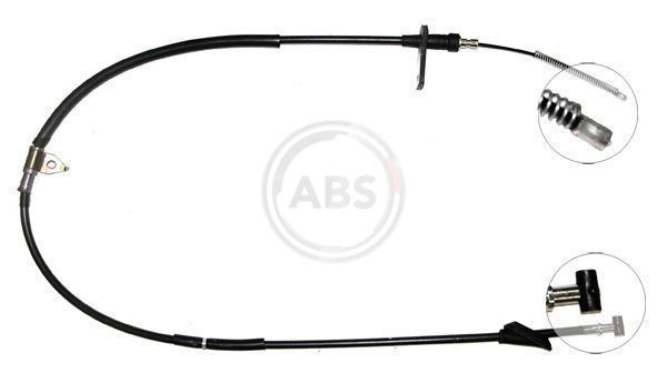 A.B.S. K17748 Hand brake cable 1507mm, Drum Brake