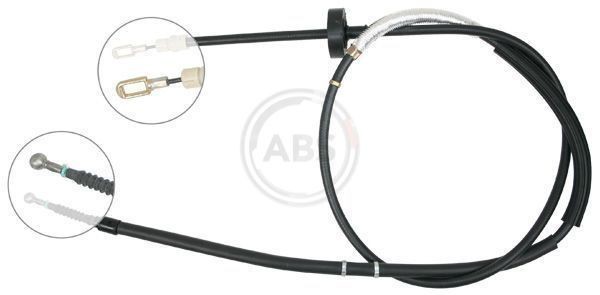 A.B.S. K18607 Hand brake cable 1933mm, Disc Brake, for left-hand/right-hand drive vehicles