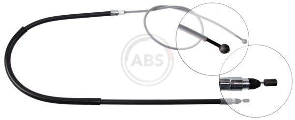 A.B.S. K19026 BMW 1 Series 2004 Hand brake cable