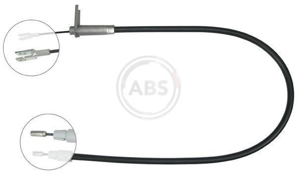 A.B.S. K19618 Hand brake cable 900mm, Disc Brake, for left-hand/right-hand drive vehicles