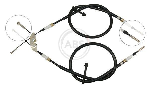 A.B.S. K19885 Hand brake cable 1410mm, Disc Brake