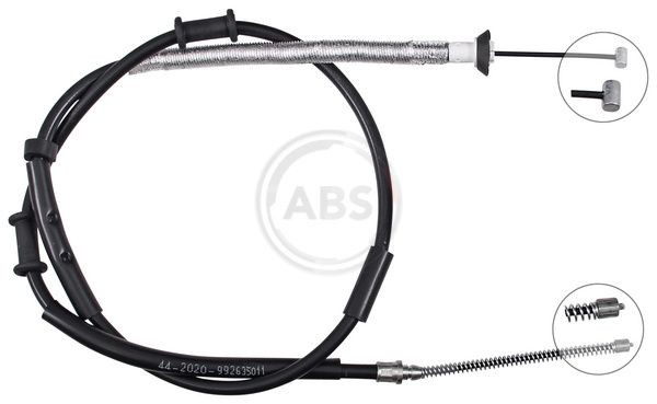 A.B.S. K19977 Hand brake cable 55704107