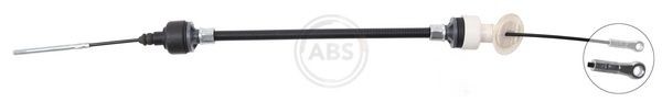 A.B.S. K23990 Clutch cable SEAT IBIZA 1993 in original quality