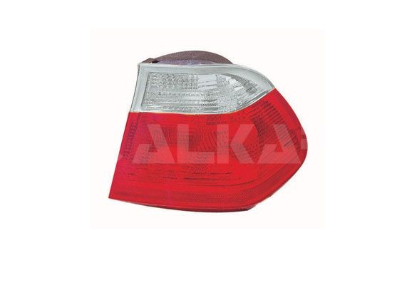 ALKAR 2262849 Rear light Right, Outer section, P21W, PY21W, P21/4W, white, without bulb holder
