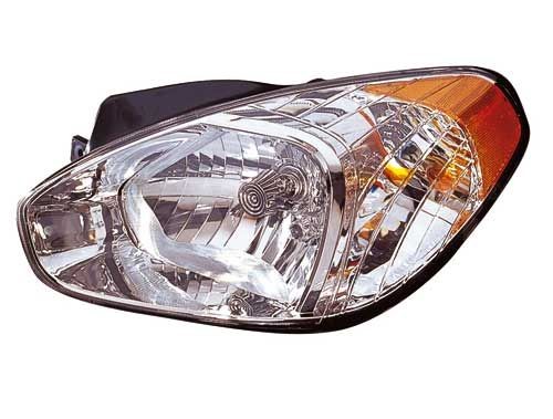 TYC 20-9718-00-1 Replacement Left Head Lamp for Hyundai Accent 