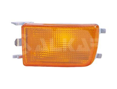 ALKAR Orange, Right Front, Bumper, without bulb holder, P21W, for left-hand drive vehicles Lamp Type: P21W Indicator 3306125 buy
