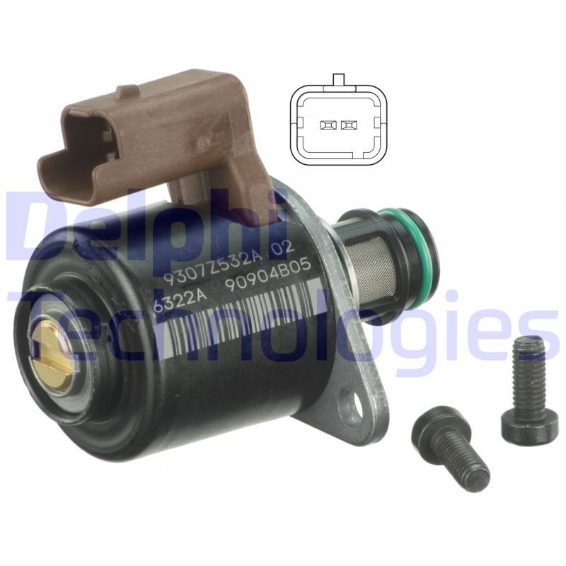 DELPHI Fuel pressure regulating valve 9109-927 buy online