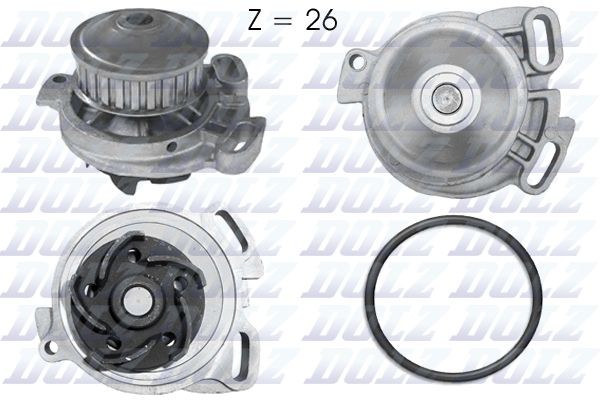 DOLZ A152 Water pump 035.121.004A