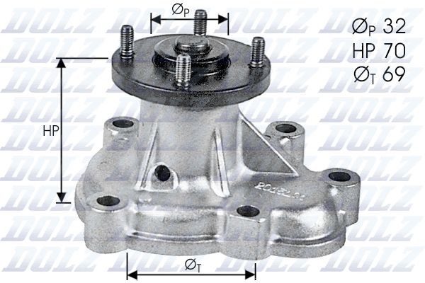 Great value for money - DOLZ Water pump O131