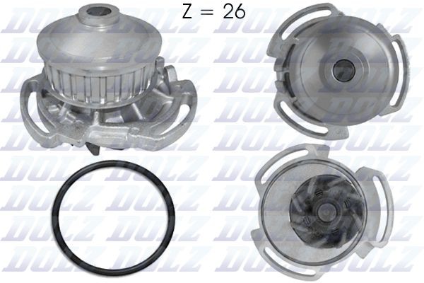 DOLZ A159 Water pump 052-121-005A