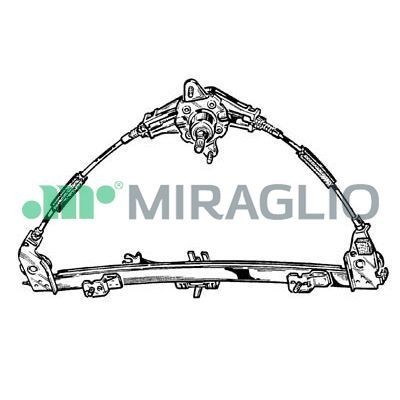 MIRAGLIO Left Front, Operating Mode: Manual Doors: 3 Window mechanism 30/199B buy