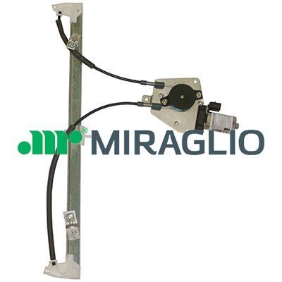 MIRAGLIO 30/856 Window regulator Left Front, Operating Mode: Electric, with electric motor