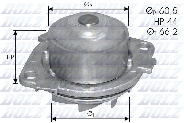 DOLZ S231 Water pump 46515971